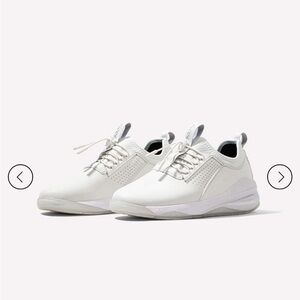 All white Clove Shoes